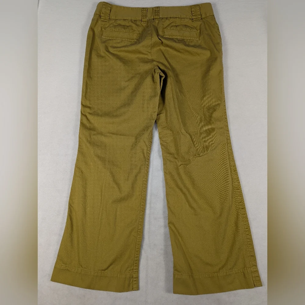 Lot Of 2 J.‎ Crew Favorite Fit Broken-in Chino Cotton Twill Wide Leg Pants 12S